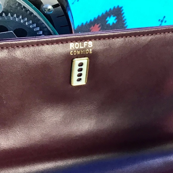 Luxury leather wallet ROLFS - NWT - Picture 4 of 10